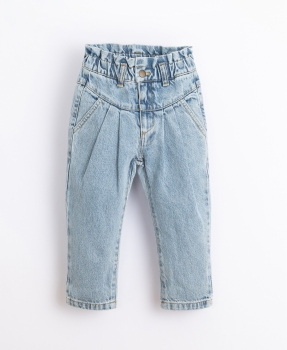Play Up Jeanshose mit Rüschen an der Taille
