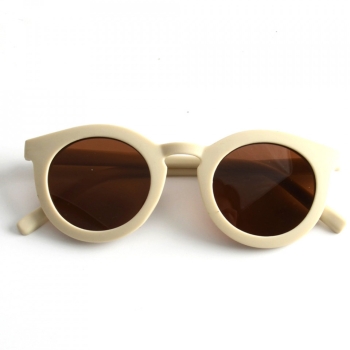 Grech & Co nachhaltige Sonnenbrille - creme