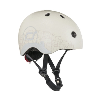 Scoot & Ride Kinderhelm - Reflective grau