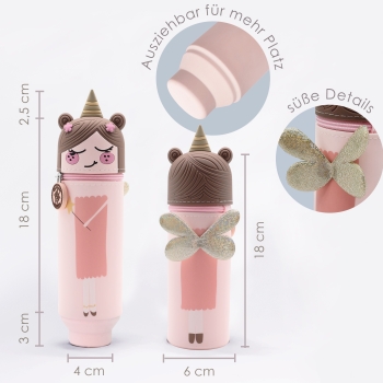 Preview: Lulubug Silikon Federmäppchen Fee "Anni"