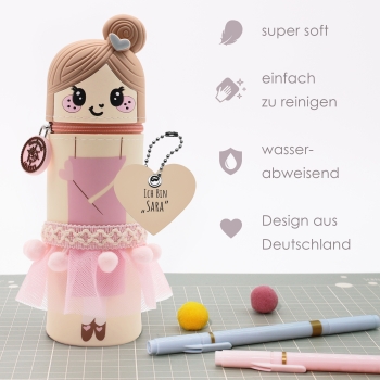Preview: Lulubug Silikon Federmäppchen Fee "Sara"