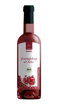 Elmas BIO Granatapfelessig mit Mutter - 500ml