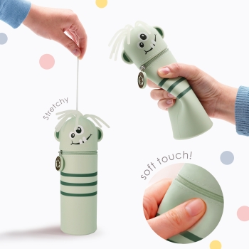 Lulubug Silikon Federmäppchen Monster "Maxy"