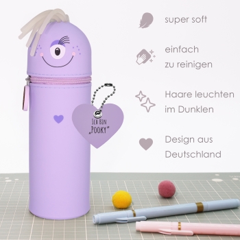 Preview: Lulubug Silikon Federmäppchen Monster "Pooky"