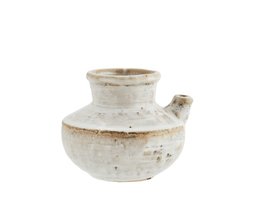 Steinzeug Krug Creme / Stoneware Jug Off White