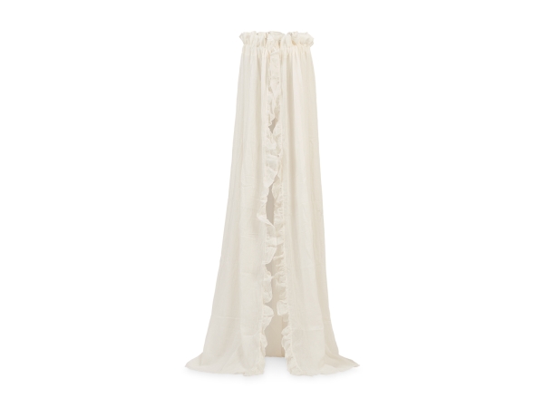 Jollein Vintage Betthimmel mit Rüschen 155 cm - Elfenbein
