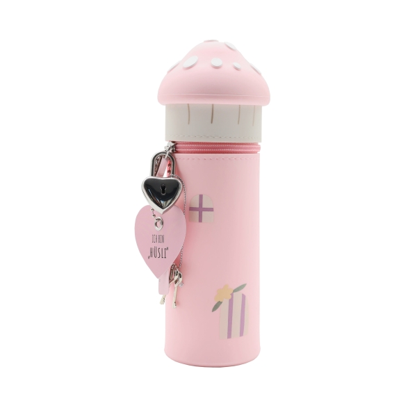 Lulubug Silikon Federmäppchen Haus "Hüsli"