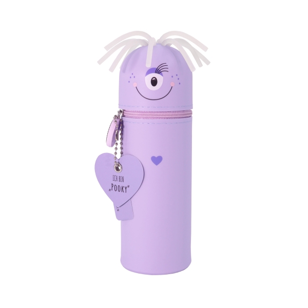 Lulubug Silikon Federmäppchen Monster "Pooky"