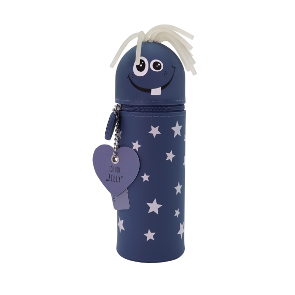 Lulubug Silikon Federmäppchen Monster "Zilly"