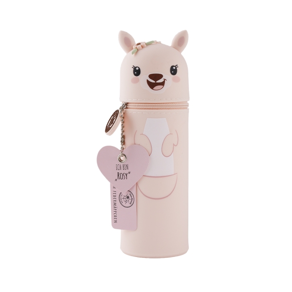 Lulubag Silikon Federmäppchen Känguru „Rosy“
