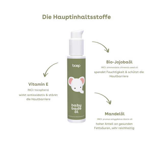 das boep - Babybadelöl - 100ml