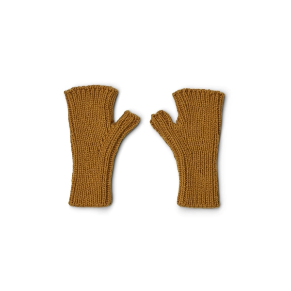 Liewood Halbfinger-Handschuhe Finn - Karamell