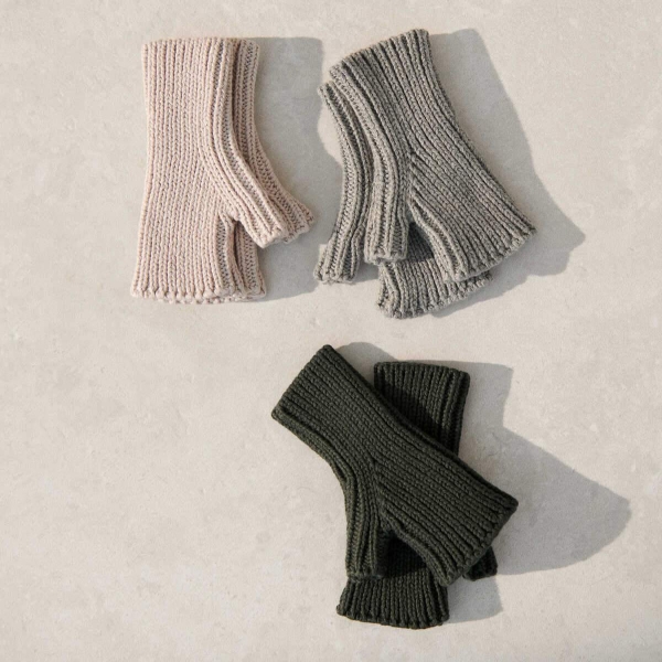 Liewood Halbfinger-Handschuhe Finn - dunkelgrün