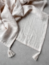 Noah and me - Premium XL Musselin Decke Boho - Tassel